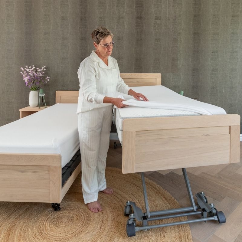 Eenvoudig het bed opmaken